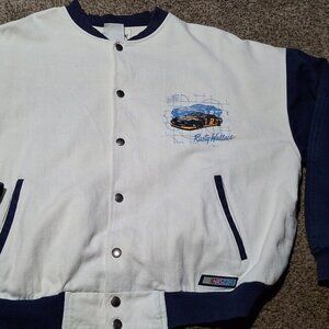 RARE!! Rusty Wallace #2  NASCAR jacket